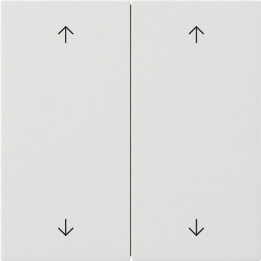 Gira Wippe 2f Pfeile Flächenschalter rw