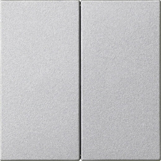 Gira Wippe 2f unbedruckt Sys 55 F alu