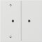 Gira Wippe 5175112 KNX Taster 2f unbedruckt / Pfeilsymbole FS rw