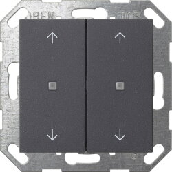 Gira Wippe 517428 KNX Taster 2f Pfeile Sys 55 anth.