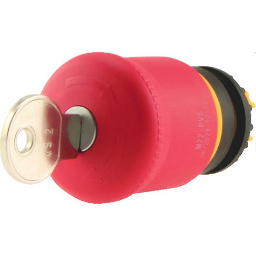 EATON Electric Not-Aus-Schlüsseltaste M22-PVS