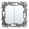 Legrand Doppelwechseltaster 664508 Niloe 6A ultraweiss