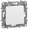 Legrand Taster 664725 Niloe IP44 inkl. LED ultraweiss