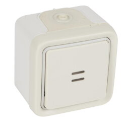 Legrand Tastereinsatz 69764 1polig bel Wechsel FR AP ws