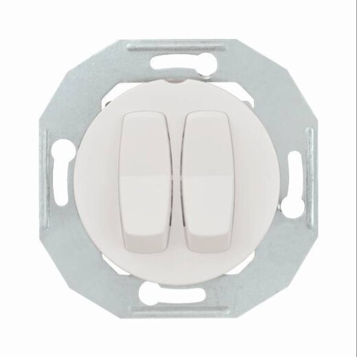 ELSO Drucktaster WDE011048 bel. Zentralpl. ws Renova