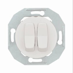 ELSO Drucktaster WDE011048 bel. Zentralpl. ws Renova