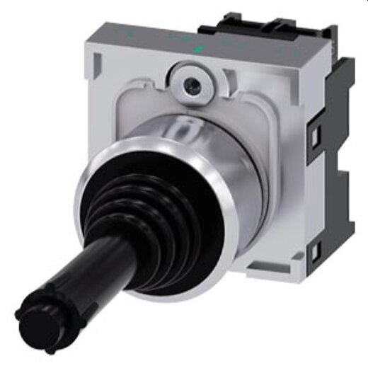 Siemens Koordinatenschalter 22mm rund schwarz 1S 1S 3SU1150-7BD88-1NA0