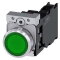 Siemens Drucktaster beleuchtet 22mm rund grün 1S1OE 3SU1153-0AB40-3FA0