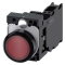 Siemens Drucktaster beleuchtet 22mm rund rot 1S1OE 3SU1102-0AB20-3FA0