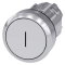 Siemens Drucktaster 22mm rund weiss Symbol I 3SU1050-0AB60-0AC0