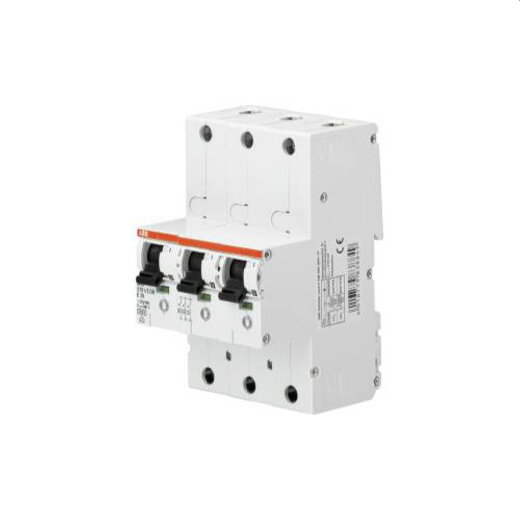 ABB Stotz-Kontakt Leitungsschutzschalter S751/3DR-E16 16A 3x1polig 25kA 2CDH781001R2162