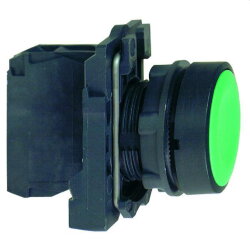 Schneider Electric Drucktaster XB5AA31 flach gruen