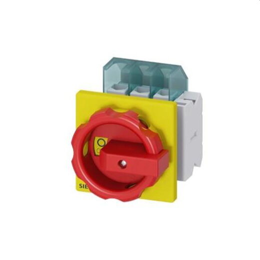 Siemens Not-Aus-Schalter 3polig Frontbefestigung 3LD2103-1TP53