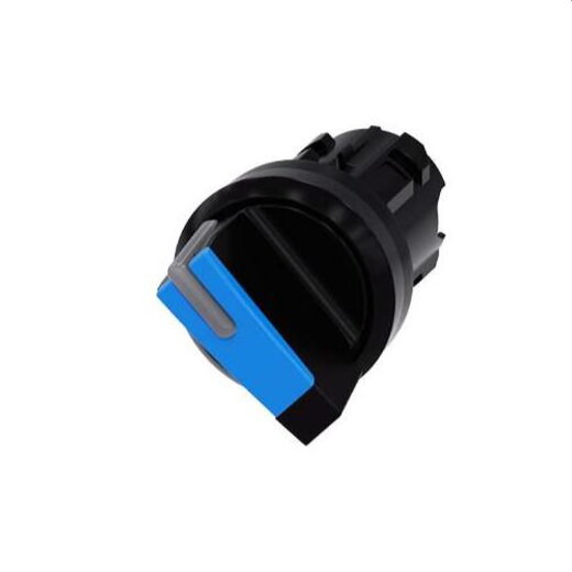 Siemens Knebelschalter beleuchtbar 22mm rund blau