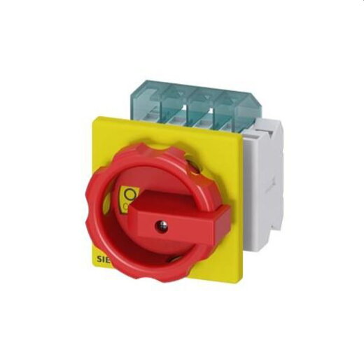 Siemens Not-Aus-Schalter 3polig Frontbefestigung 3LD2003-1TP53