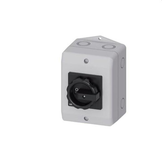 Siemens Hauptschalter 3LD2264-1GP51 3polig 1 N-Klemme