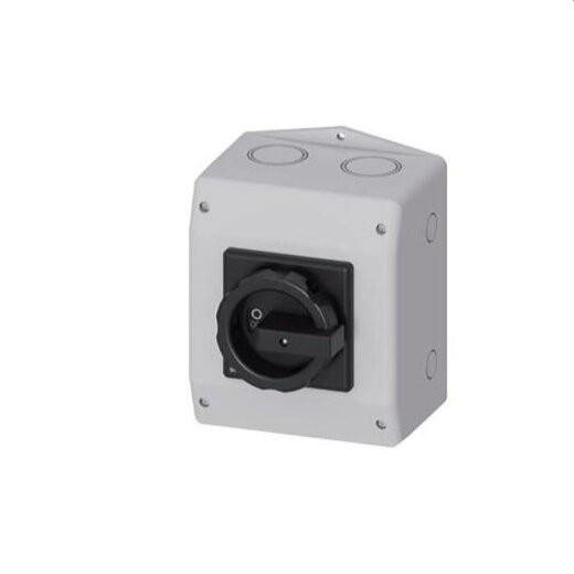 Siemens Hauptschalter 3LD2265-4VD51 6polig 1 N-Klemme