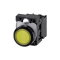 Siemens Drucktaster beleuchtet 22mm rund gelb 1S 3SU1102-0AB30-1BA0