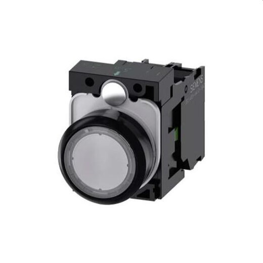 Siemens Drucktaster beleuchtet 22mm rund klar 1S 3SU1102-0AB70-1BA0