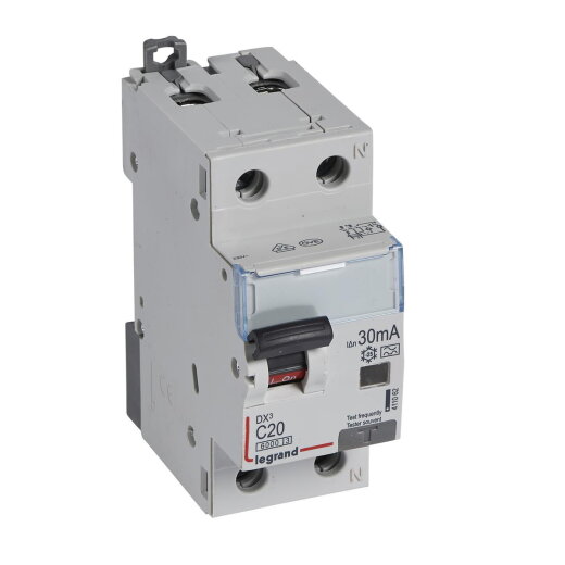 Legrand FI / LS-Kombination C20/0,03A 1polig+N 6kA A