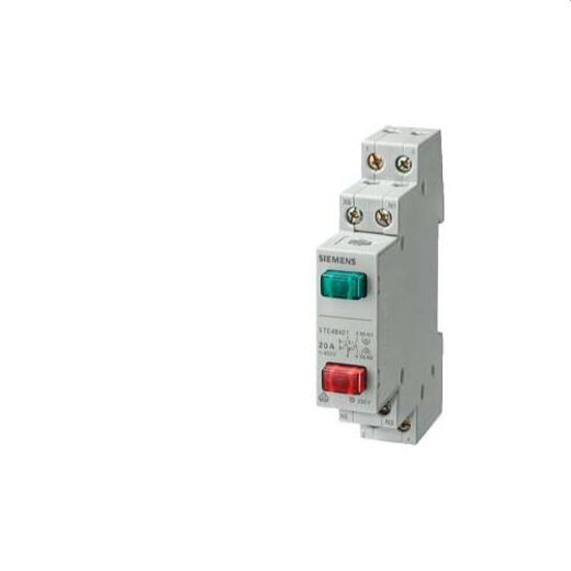 Siemens Taster 1S 1OE 20A rot gruen 5TE4841