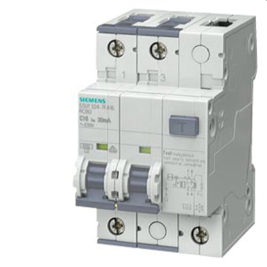 Siemens FI/LS-Schalter 10kA 2polig Typ A 110V 5SU1324-7KX13