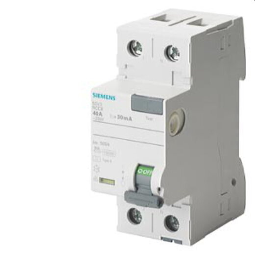 Siemens FI-Schutzschalter 63/0,03A 1polig+N 230V 2TE F 5SV3316-3