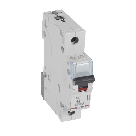 Legrand Leitungsschutzschalter, Automat TX3 B4A 1polig 10kA 1M