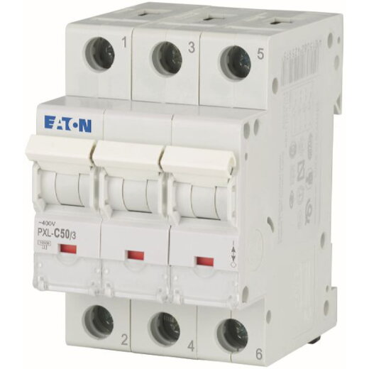 EATON Electric Leitungsschutzschalter PXL-C50/3 C50A 3polig