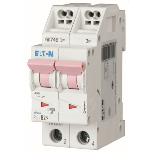 EATON Electric Leitungsschutzschalter PLI-C2/2 C2A 2polig (Steckkl.)
