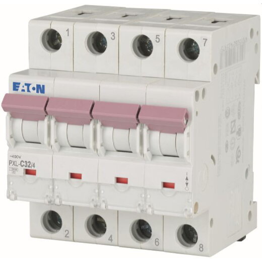 EATON Electric Leitungsschutzschalter PXL-C32/4 C32A 4polig