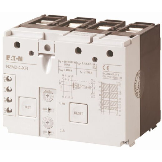 EATON Electric Fehlerstromauslöser NZM2-4-XFI 0,1-3A 4polig