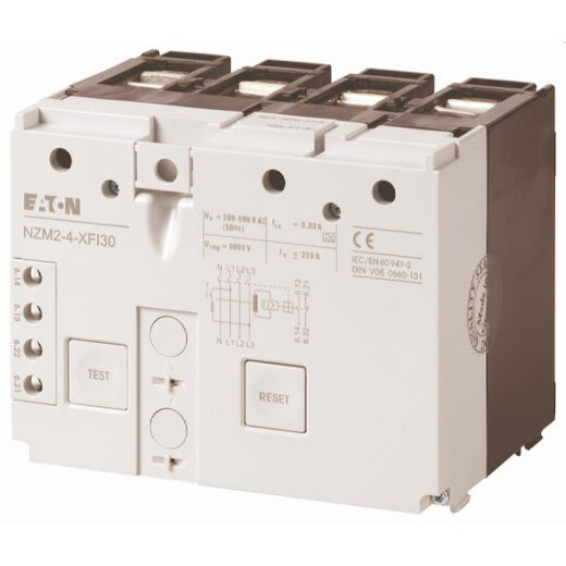 EATON Electric Fehlerstromauslöser NZM2-4-XFI30 0,03A 4polig