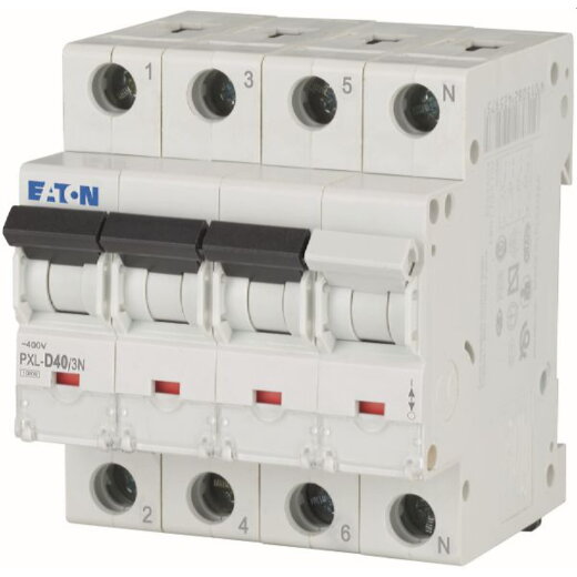 EATON Electric Leitungsschutzschalter PXL-D40/3N D40A 3polig+N