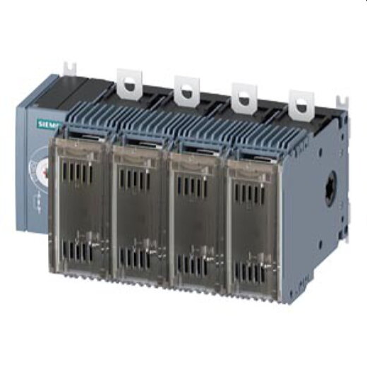 Siemens Lasttrennschalter Gr. 000+00 4p 125A Seitenwandantr. links 3KF2412-4LF11