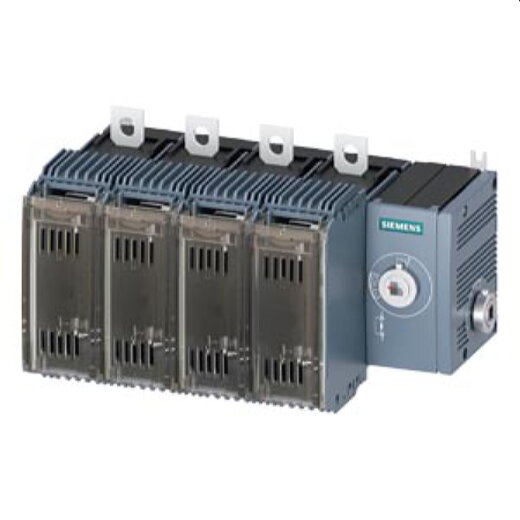 Siemens Lasttrennschalter Gr. 000+00 4p 125A Seitenwandant. rechts 3KF2412-4RF11