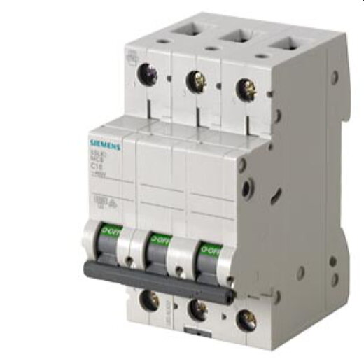 Siemens Leitungsschutzschalter C0,3A 3polig 6kA 5SL6314-7