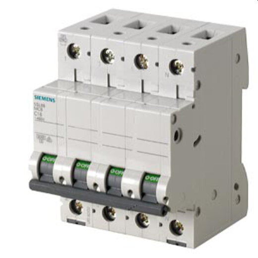 Siemens Leitungsschutzschalter C1,6A 3+Npolig 6kA 5SL6615-7
