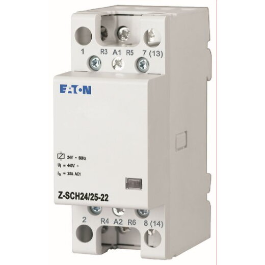 EATON Electric Installationsschütz Z-SCH24/25-22 24VAC 25A 2S 2OE