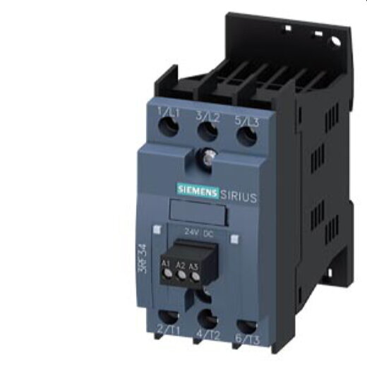 Siemens Halbleiterschütz 3RF3 3-phasig AC53 5,4A 3RF3405-1BD24
