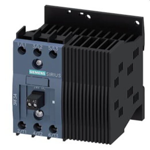 Siemens Halbleiterschütz 3RF3 3-phasig AC53 16A 3RF3416-1BB24