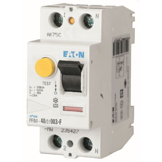 EATON Electric FI-Schutzschalter PFIM-25/2/003-G/F 25A 2polig 30mA