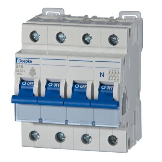 Doepke Leitungsschutzschalter DLS6I B32A 3polig+N 10KA