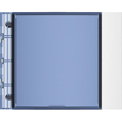 Bticino Frontblende 352202 f. Infomodul ALLWHITE