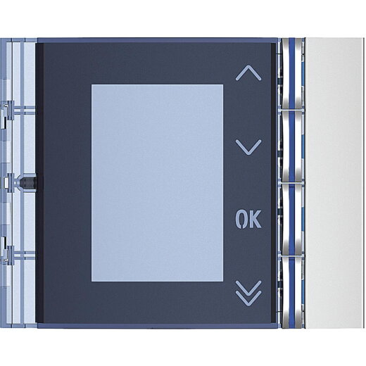 Bticino Frontblende 352501 f. DisplayModul ALLMETAL