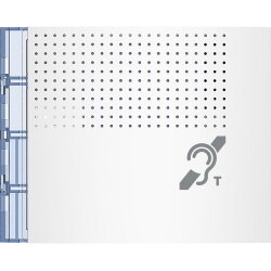 Bticino Frontblende 352702 f. Induktionsm. ALLWHITE
