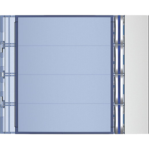 Bticino Tastenmodul 352041 Sfera New m. 4 Ruftasten ALLMETAL