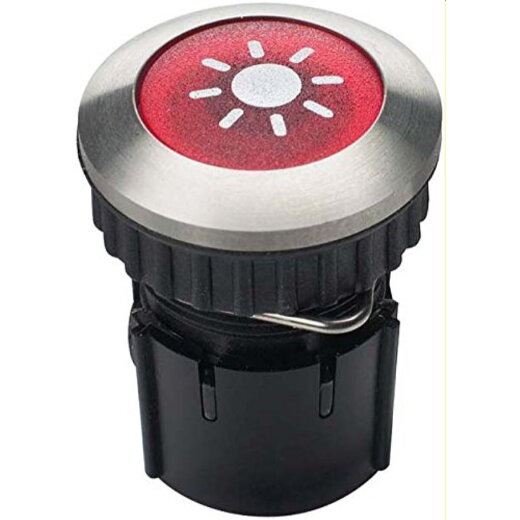 Grothe Klingeltaster PROTACT 105 LED rot V2A 63052