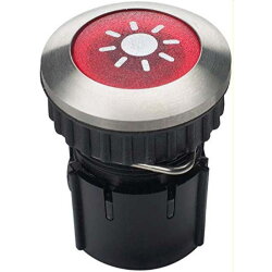 Grothe Klingeltaster PROTACT 105 LED rot V2A 63052