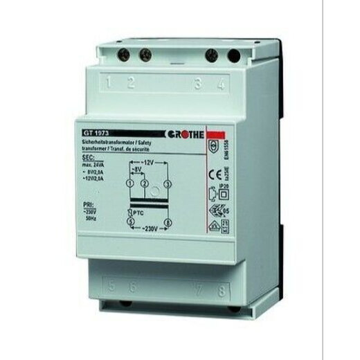 Grothe Klingeltransformator GT 1973 4-12V 3,0/2,0A 14034
